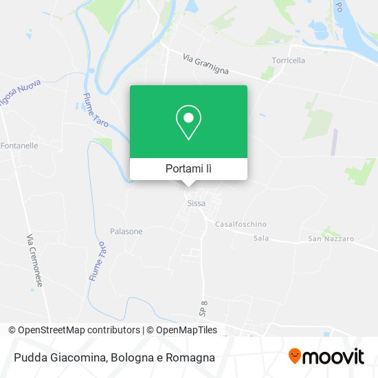 Mappa Pudda Giacomina