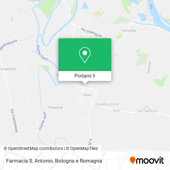 Mappa Farmacia S. Antonio