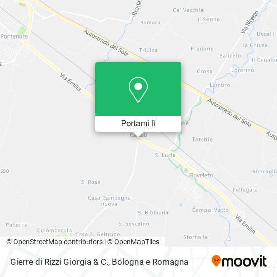 Mappa Gierre di Rizzi Giorgia & C.