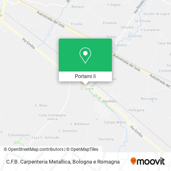 Mappa C.F.B. Carpenteria Metallica