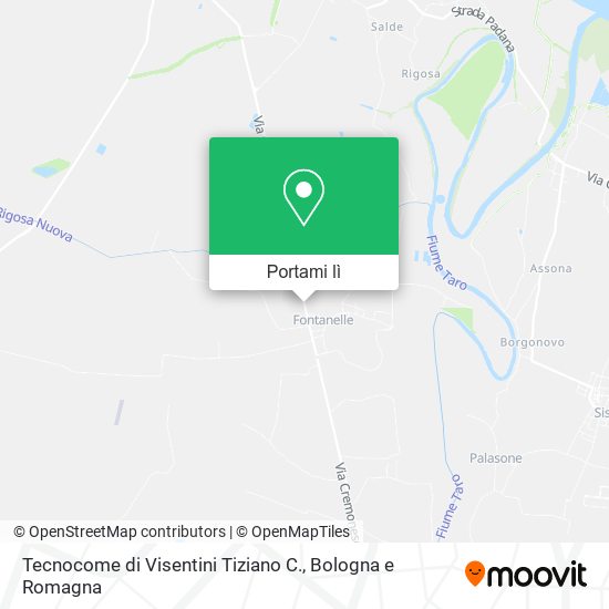 Mappa Tecnocome di Visentini Tiziano C.