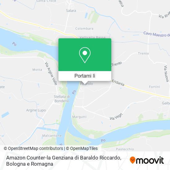 Mappa Amazon Counter-la Genziana di Baraldo Riccardo