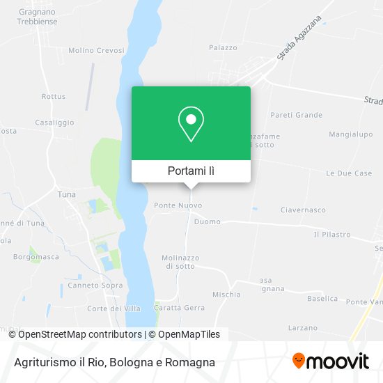 Mappa Agriturismo il Rio