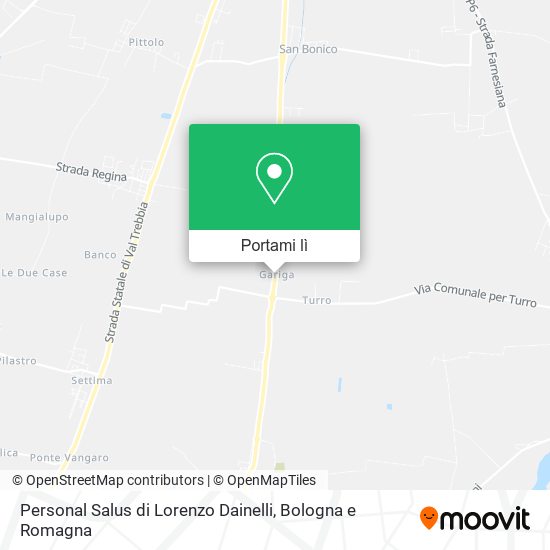 Mappa Personal Salus di Lorenzo Dainelli