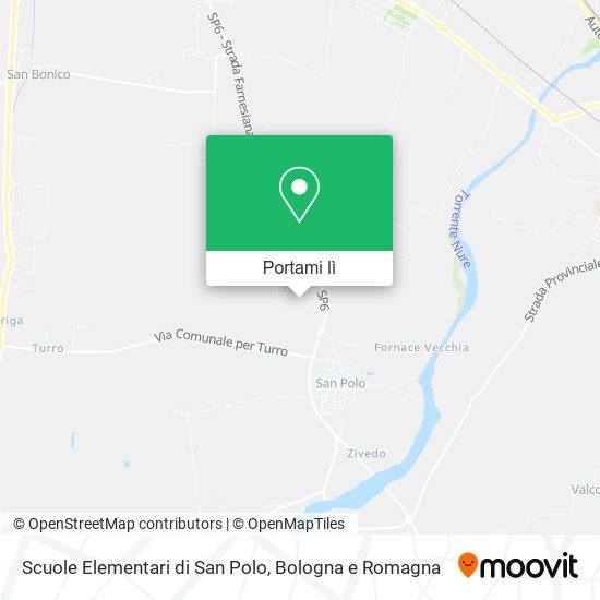 Mappa Scuole Elementari di San Polo