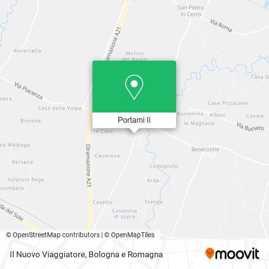Mappa Il Nuovo Viaggiatore