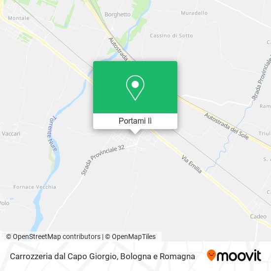 Mappa Carrozzeria dal Capo Giorgio