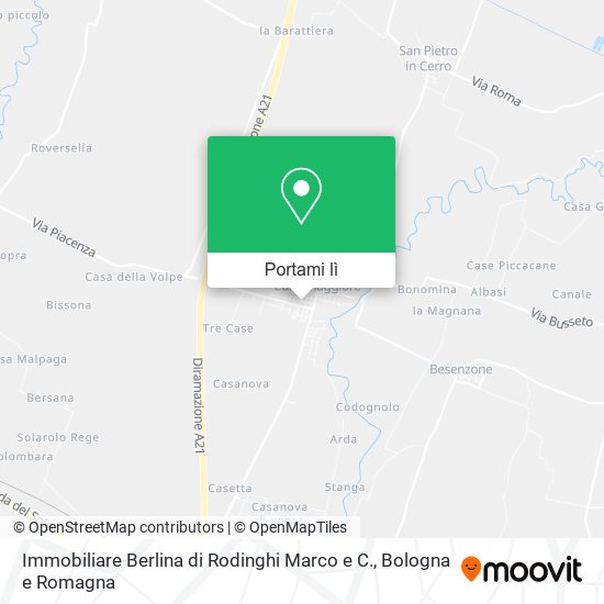 Mappa Immobiliare Berlina di Rodinghi Marco e C.