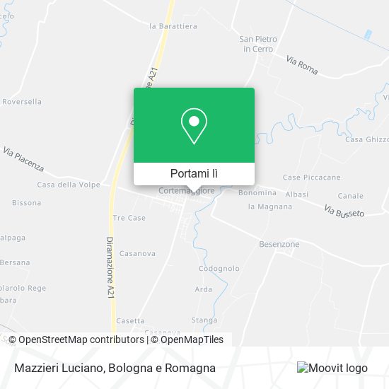 Mappa Mazzieri Luciano