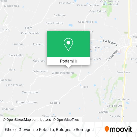 Mappa Ghezzi Giovanni e Roberto