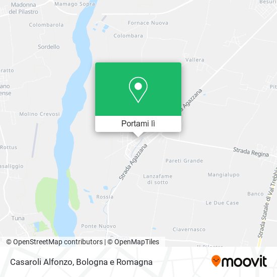 Mappa Casaroli Alfonzo