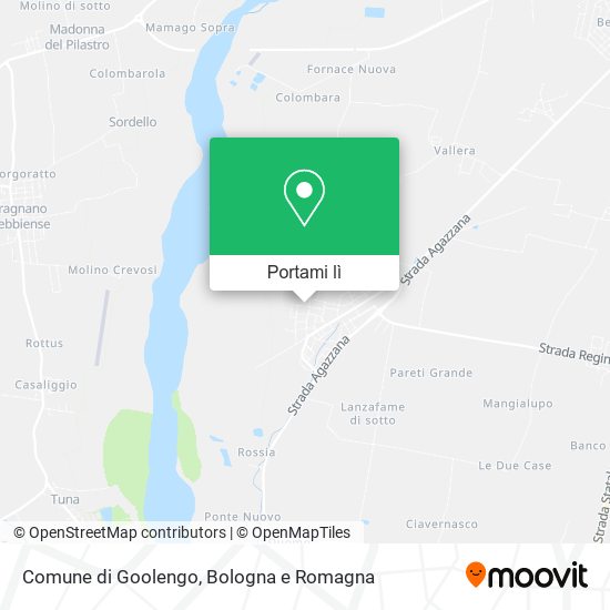 Mappa Comune di Goolengo