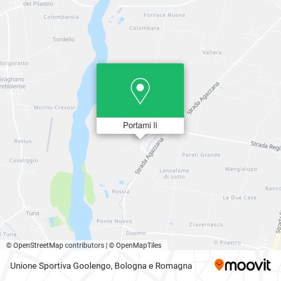Mappa Unione Sportiva Goolengo