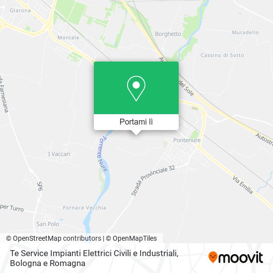 Mappa Te Service Impianti Elettrici Civili e Industriali