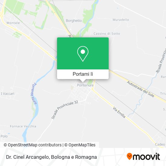 Mappa Dr. Cinel Arcangelo