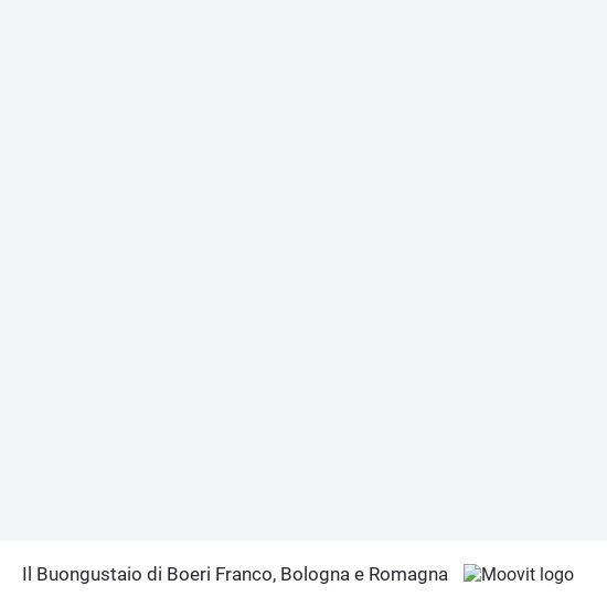 Mappa Il Buongustaio di Boeri Franco