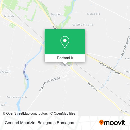Mappa Gennari Maurizio