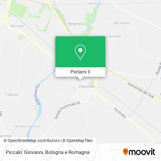 Mappa Piccalo' Giovanni