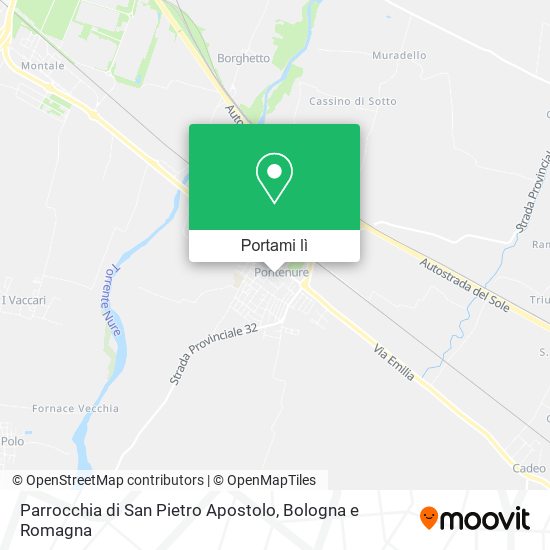 Mappa Parrocchia di San Pietro Apostolo