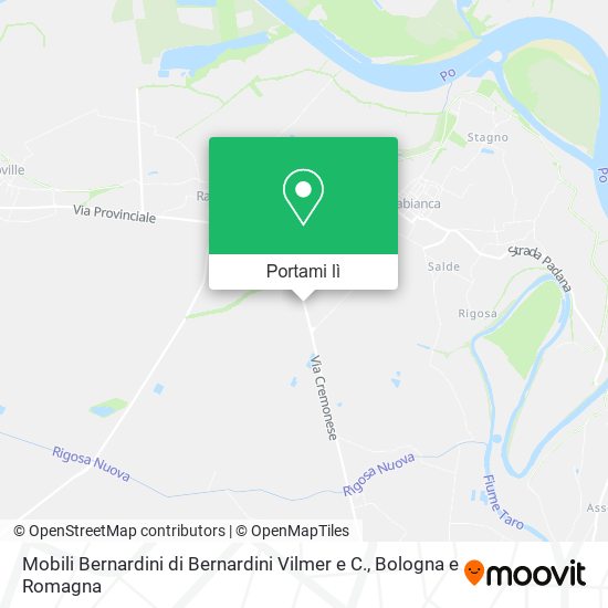 Mappa Mobili Bernardini di Bernardini Vilmer e C.