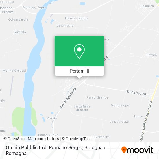 Mappa Omnia Pubblicita'di Romano Sergio