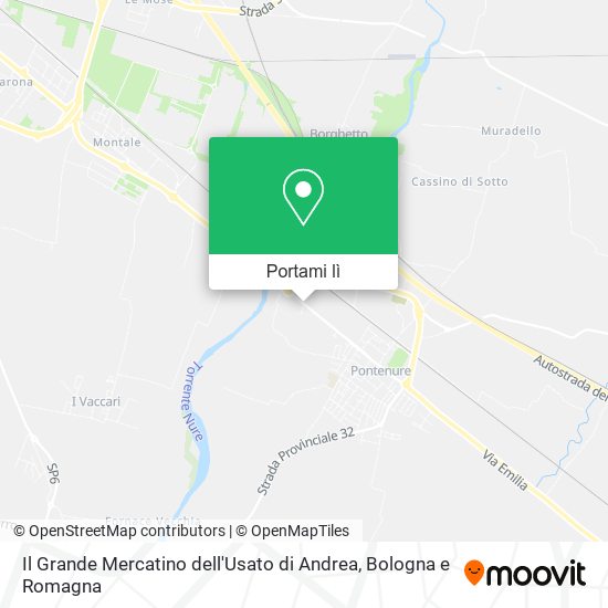 Mappa Il Grande Mercatino dell'Usato di Andrea