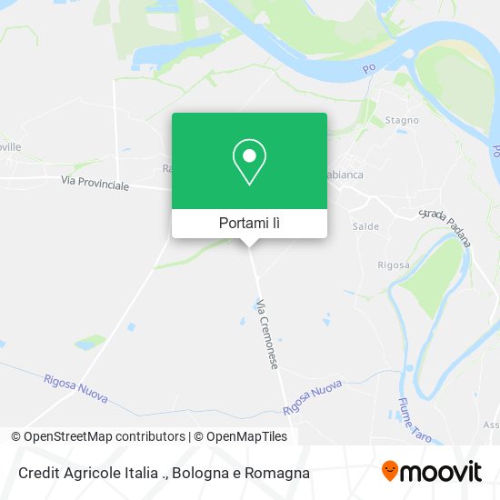Mappa Credit Agricole Italia .
