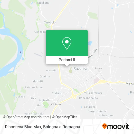 Mappa Discoteca Blue Max