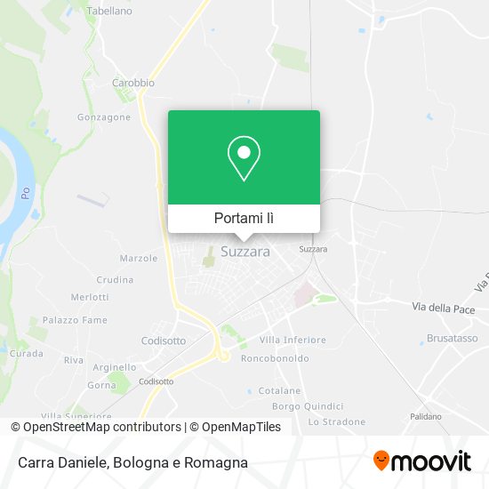Mappa Carra Daniele