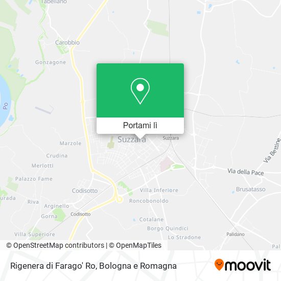 Mappa Rigenera di Farago' Ro