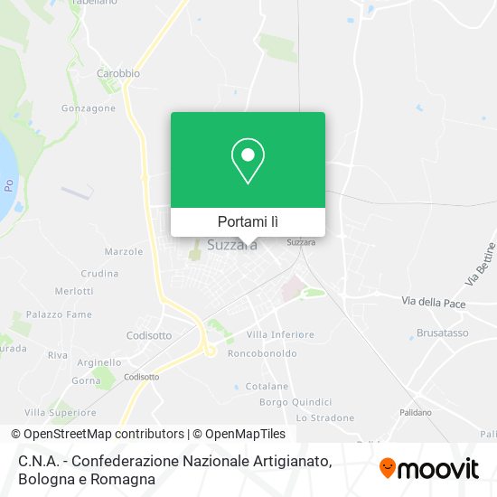 Mappa C.N.A. - Confederazione Nazionale Artigianato