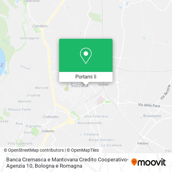 Mappa Banca Cremasca e Mantovana Credito Cooperativo-Agenzia 10