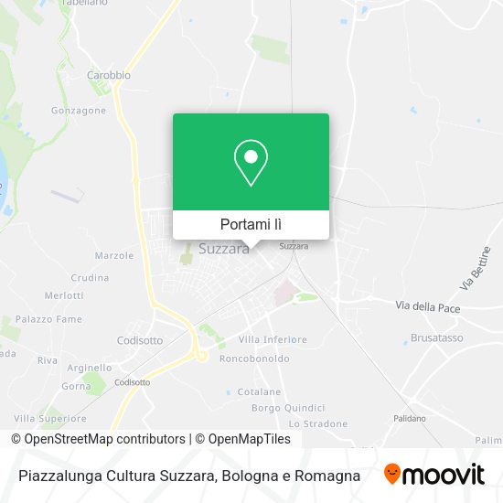 Mappa Piazzalunga Cultura Suzzara