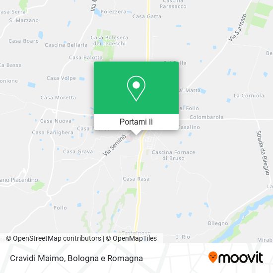 Mappa Cravidi Maimo