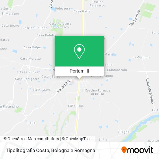 Mappa Tipolitografia Costa