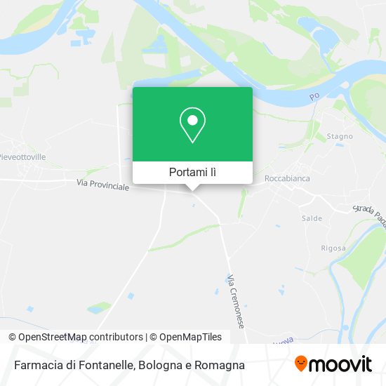 Mappa Farmacia di Fontanelle