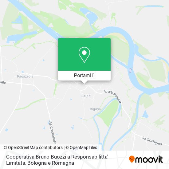Mappa Cooperativa Bruno Buozzi a Responsabilitta' Limitata