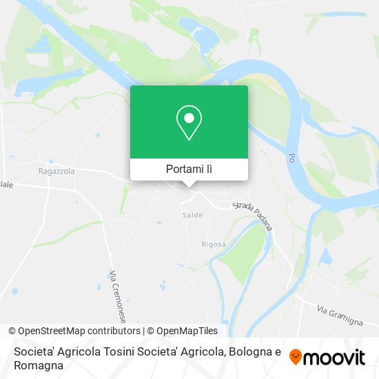 Mappa Societa' Agricola Tosini Societa' Agricola