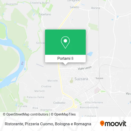 Mappa Ristorante, Pizzeria Cuomo