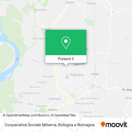 Mappa Cooperativa Sociale Minerva