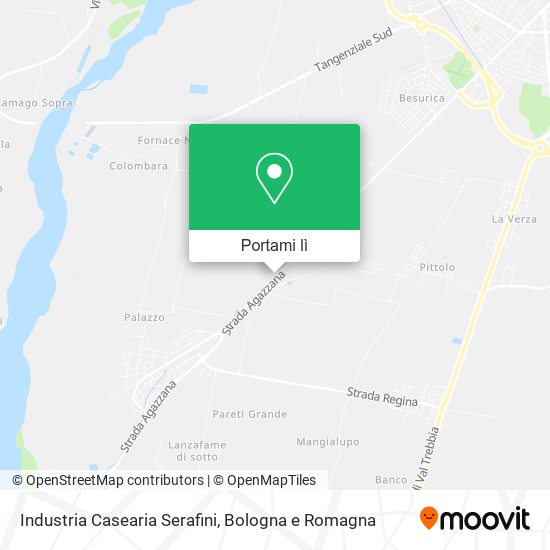 Mappa Industria Casearia Serafini
