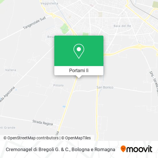 Mappa Cremonagel di Bregoli G. & C.