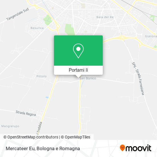Mappa Mercateer Eu