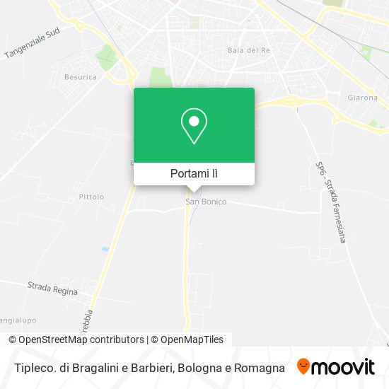 Mappa Tipleco. di Bragalini e Barbieri