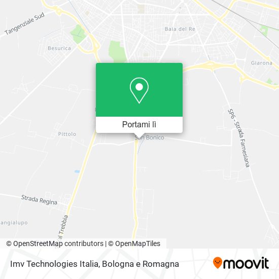 Mappa Imv Technologies Italia