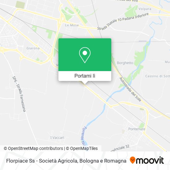 Mappa Florpiace Ss - Società Agricola