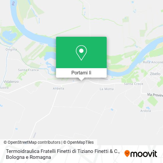 Mappa Termoidraulica Fratelli Finetti di Tiziano Finetti & C.