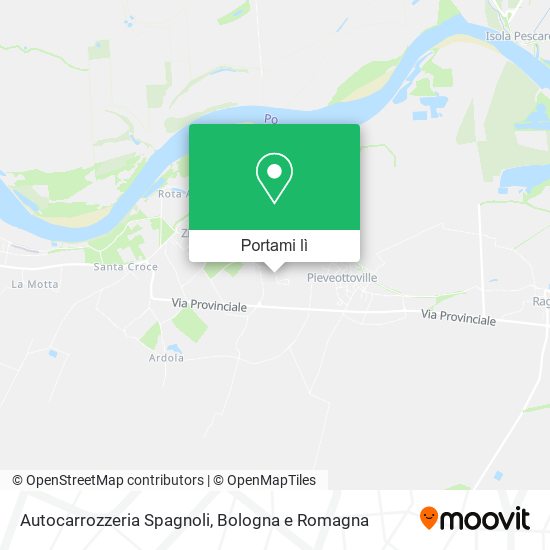 Mappa Autocarrozzeria Spagnoli