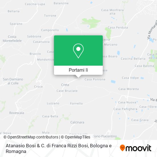 Mappa Atanasio Bosi & C. di Franca Rizzi Bosi