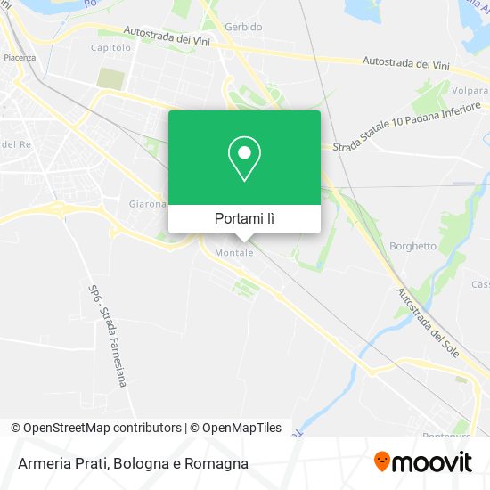 Mappa Armeria Prati